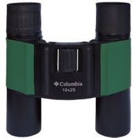 Columbia by Kruger Optical Companion 10x25 Compact Water Resistant Binocular 50009