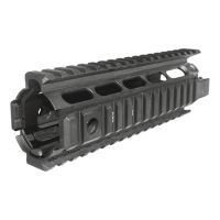Command Arms Accessories Picatinny Quad Rail Fits AR15/M16 Aluminum Black Oxide Finish XM4S