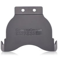 Rounded Concealment Express 1.5in Paddle Clip for OWB Paddle Holster