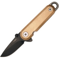 Craighill Lark Framelock Brass 1.50 in Stainless Steel Folding Knife