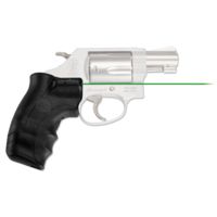 Crimson Trace Lasergrips-S&amp;W-J-Frame Round Butt-Green LG-350G-S
