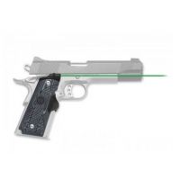 Demo, Crimson Trace Master Series Lasergrip w/ Green Laser for 1911 Full-Size, Gray