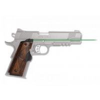 Demo, Crimson Trace Master Series Lasergrip w/ Green Laser for 1911 Full-Size, Walnut