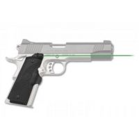 Demo, Crimson Trace Master Series Lasergrip w/ Green Laser for 1911 Full-Size, Black