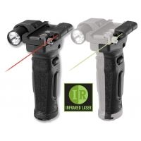 Crimson Trace MVF-515 Vertical Grip Red Laser Sight / Flashlight w/ IR Module