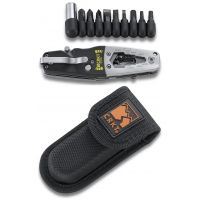 CRKT Tool - Multi-Tool and Knife w/ Screwdrivers, Bits, Wrenches