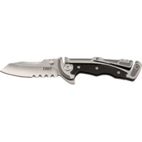 CRKT Graphite Serrated Folding Knife