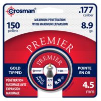 Crosman Premier Gold Tip Pellet .177 8.9gr /150 GTP77