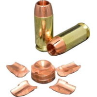 Cutting Edge Bullets Personal Home Defense 40 S&amp;W 120 Grain Solid Copper Hollowpoint Brass Rifle Ammunition