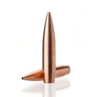 Cutting Edge Bullets Single Feed Match Tactical Hunting .284 /7mm Caliber 155 Grain Solid Copper Hollow Point Rifle Bullets