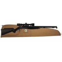 CVA Optima V2 209 Magnum Series .50 Caliber 26 Inch Blue Fluted Barrel Black Stock KonusPro 3-9x40 Scope Padded Case PR2020SC