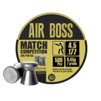 Hatsan Apolo Air Boss Match Competition Air Pistol Pellets .177/4.49mm/4.52mm Cal 7 gr 500/ct 651D8ADC