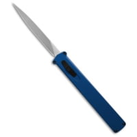 Daggerr Knives Igla Double Action OTF Knife Blue Aluminum 3.4 Satin VG10 9B927954
