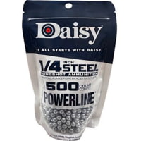 Daisy Slingshot Ammunition 1/4" Steel 500-pack