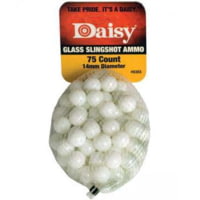 Daisy Slingshot Ammunition 1/2in Glass 75-count Pack