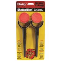 Daisy ShatterBlast Clay Targets w/ Stakes