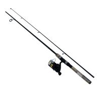 Daiwa D-Shock 8lb Test Spinning Rod and Reel Combo -1BB
