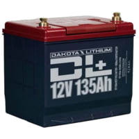 Dakota Lithium Plus 12V 135Ah Dual Purpose 1000CCA Starter Battery / Deep Cycle Performance