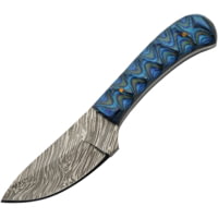 Damascus 6 Boy'S Skinner WoWs 3.00 in Damascus Steel Fixed Blade Knife