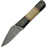 Damascus Bone/Horn Skinner Knife