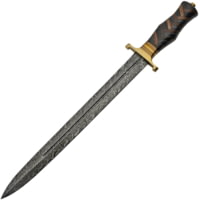 Damascus Braided Wood Sword