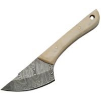 Damascus Caping Knife Fixed Blade Knife