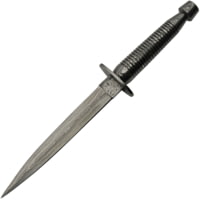 Damascus Commando Dagger Knife