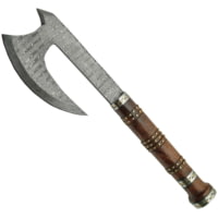 Damascus Hatchet Rosewood