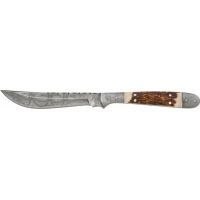 Damascus Navaja Hunter 9&quot; Fixed Blade Knife