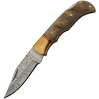 Damascus Ram Lockback
