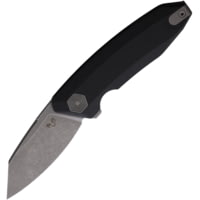 Damned Designs Wraith Black G10 Tumbled Folding Knife