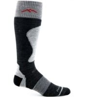 Darn Tough Ski/Ride Over-The-Calf Padded Cushion Sock - Men's - Charcoal M