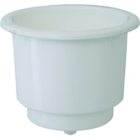 Deep Blue Recessed Polymer Drink Holder