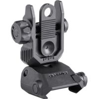 Defiance Sight Rear Steel Flip-up Picatinny Black