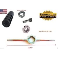 DELTAC Slingshot Muzzle Brake For Mosin Nagant Threading Kit Combo