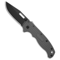 Demko AD20.5 Shark-Lock Knife Textured Gray Grivory 3.2 DLC D2 7AA95660