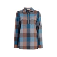 Woolrich Women's Any Point Convertible Flannel Shirt