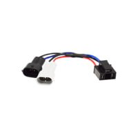 Denali Electronics 4-PIN Female Delphi to Male H9 and H11 Wiring Adapter FatBoy