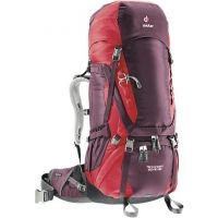 Deuter Aircontact 60 + 10 SL Pack-Aubergine/Cranberry