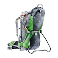 Deuter Kid Comfort Air Child Carrier-Granite/Emerald
