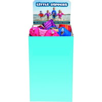 FULL THROTTLE CHILD LITTLE DIPPERS VESTS BIN - ASSORTED COLORS, 24 PC A928F056