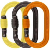 DMM Ultra O Screwgate Colour Locking Carabiners - 3 Pack