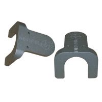 DNZ Products Nevel Scope Leveling System For 1 Inch Scopes Silver Finish 1NEVEL