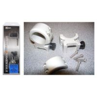 DNZ Products Freedom Reaper 2-Piece 1&quot; Mounts Black/Silver Finish