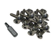 Dock Edge Stainless Steel Profile Fasteners 100 PCS 1in