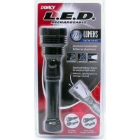Dorcy 290 Lumens- Rechargeable Cree Xre LED Flashlight w/ Adaptors 41-4299