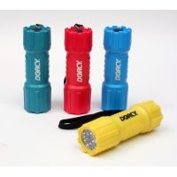 Dorcy 3 Pack - 3AAA 9 LED Plastic Flashlight Combo w/ Batteries 41-4243