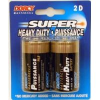 Dorcy D Mastercell Heavy Duty Batteries - 2 Per Card 41-1530