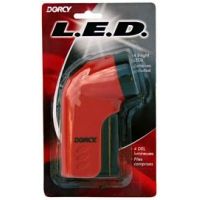 Dorcy 4 AA LED Palm Flashlight w/ Batteries