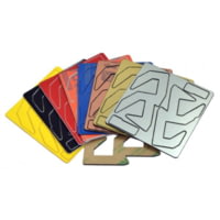 Double-Alpha Academy Alpha X Pouch inlays Color Gold 1323AC1B